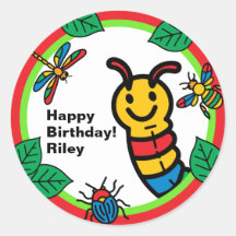 Inseto e Aniversário de criança de inseto