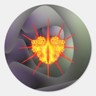 Adesivo Redondo Inseto Lola