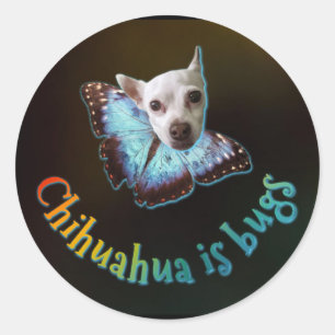 Adesivo Redondo Inseto Yuki Sticker