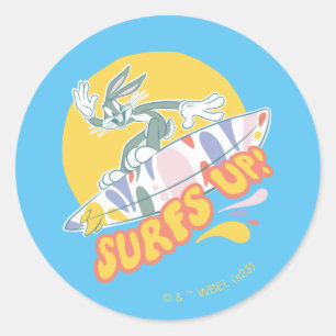 Adesivo Redondo INSETOS BUNNY™ - Surfs Up!