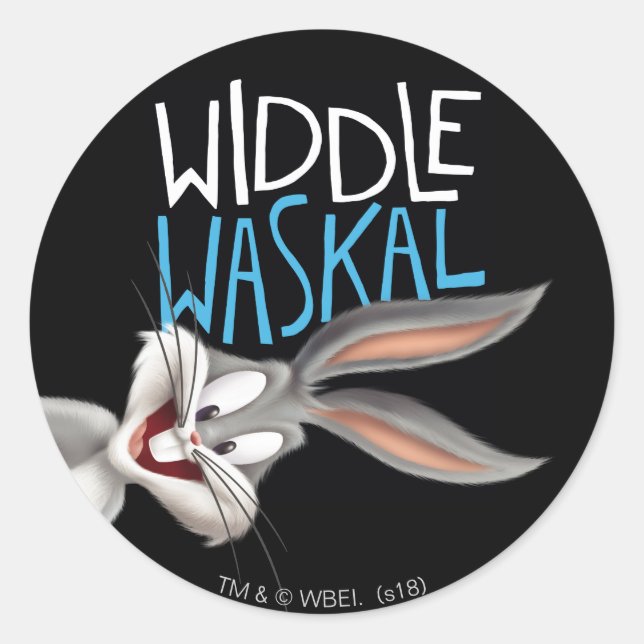 Adesivo Redondo INSETOS BUNNY™ - Widdle Waskal (Frente)