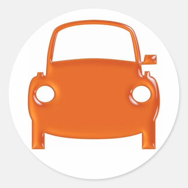 Adesivo Redondo Insetos de açúcar... (Frente)