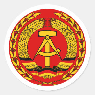Adesivo Redondo Insígnias do Volksmarine