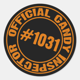 Adesivo Redondo Inspector dos doces