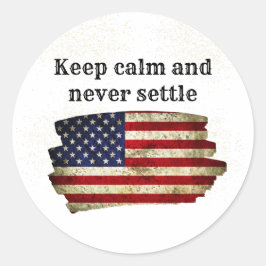 Adesivo Redondo Inspirational phrase