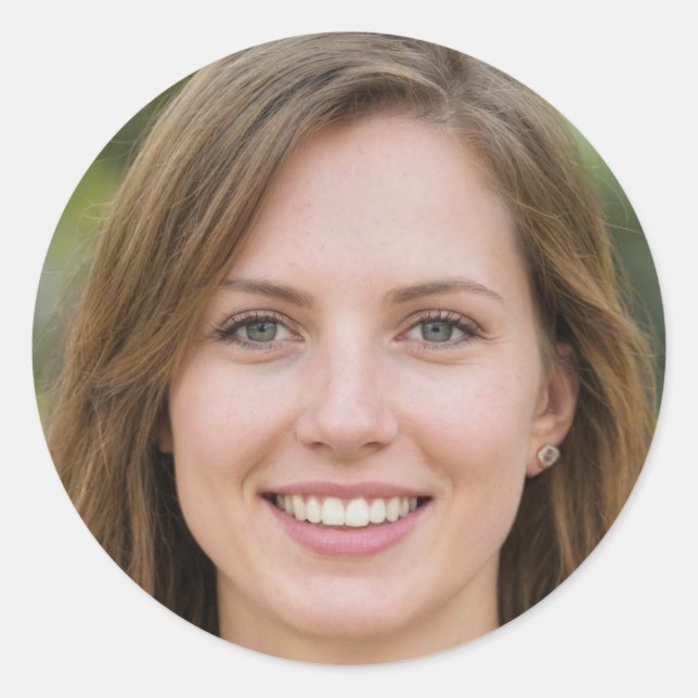 Adesivo Redondo Inspire a mudança (Frente)