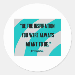 Adesivo Redondo Inspiron Round Sticker