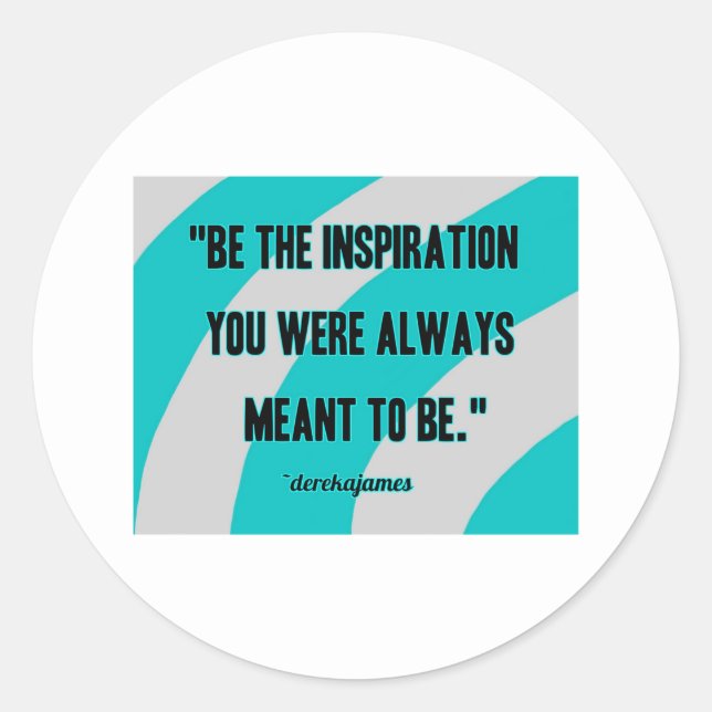 Adesivo Redondo Inspiron Round Sticker (Frente)