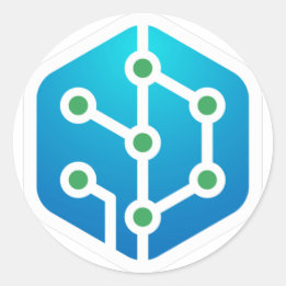 Adesivo Redondo Integração de Git para Jira Sticker