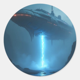 Adesivo Redondo Into the Void -