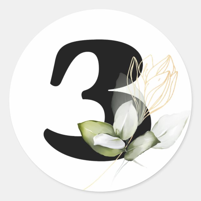 Adesivo Redondo inverno MONOGRAM alfabeto cirílico búlgaro  Classe (Frente)