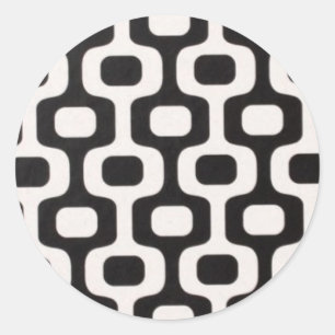 Adesivo Redondo Ipanema Leblon sidewalk Rio Brasil