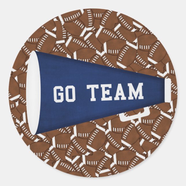 Adesivo Redondo Ir Equipe (Frente)