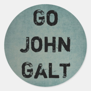 ADESIVO REDONDO IR JOHN GALT