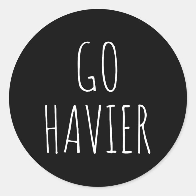 Adesivo Redondo Ir Pesos Mais Pesados da Construção de Malhações (Frente)