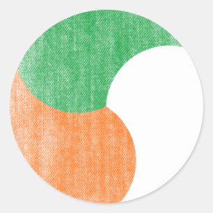 ADESIVO REDONDO IRELAND