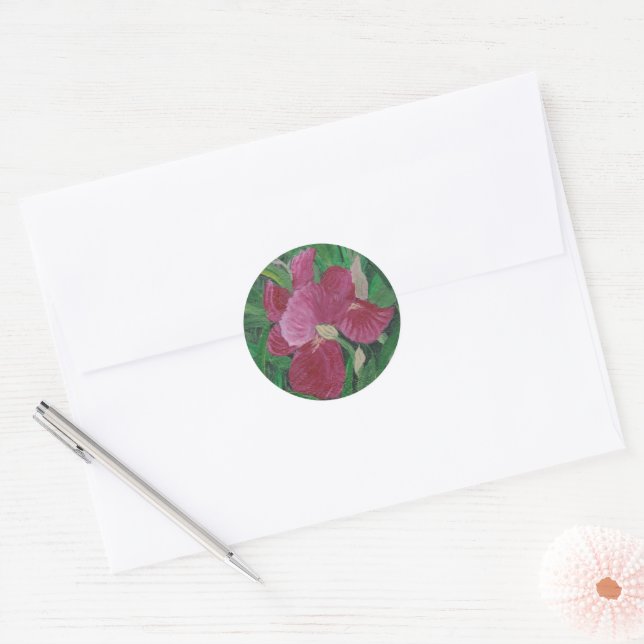 Adesivo Redondo Iris (Envelope)