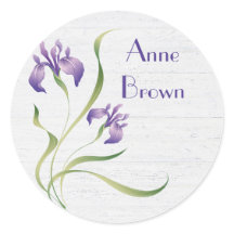 Íris Roxo Na Madeira