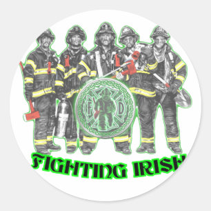 ADESIVO REDONDO IRISH-1 DE COMBATE