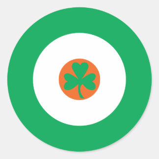 Adesivo Redondo Irish Mod Round Sticker 3