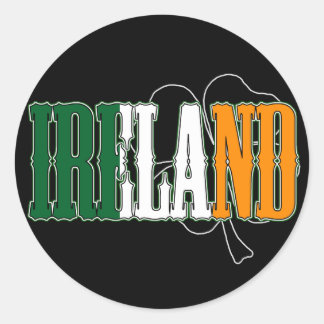 Adesivo Redondo Irish Sticker
