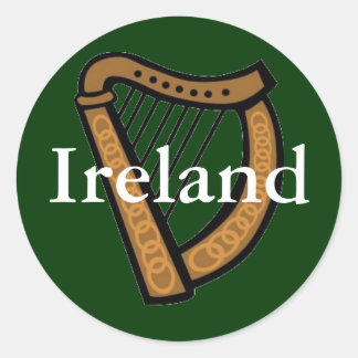 Adesivo Redondo Irlanda