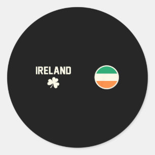 Adesivo Redondo Irlanda Futebol Irlandês Futebol Irlanda Futebol 