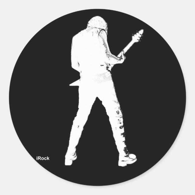 Adesivo Redondo irock (Frente)