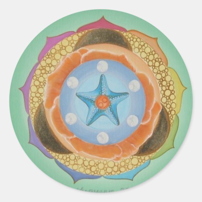 Adesivo Redondo Isa (Frente)