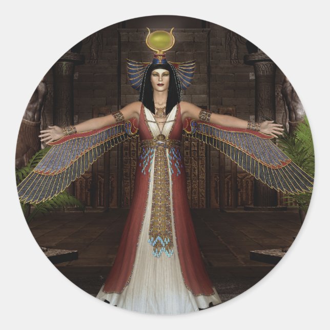 Adesivo Redondo Isis (Frente)