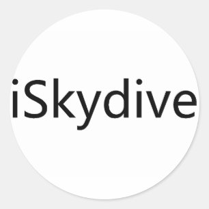 Adesivo Redondo iSkydive