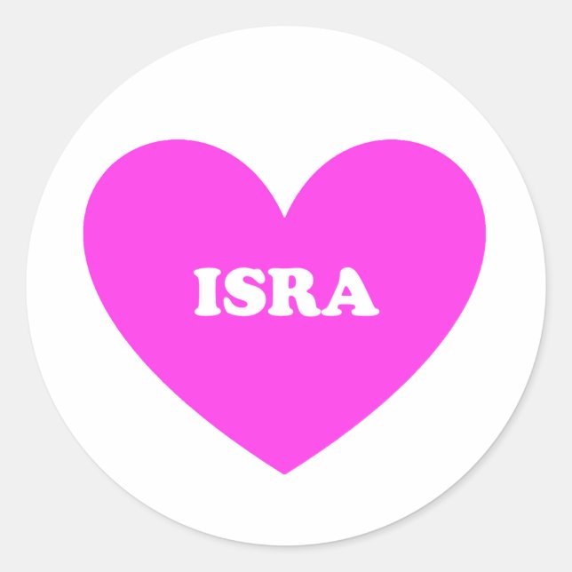 Adesivo Redondo Isra (Frente)