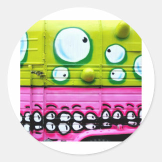 Adesivo Redondo Isso machuca meus olhos