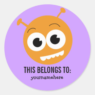 ADESIVO REDONDO ISTO PERTENCE A