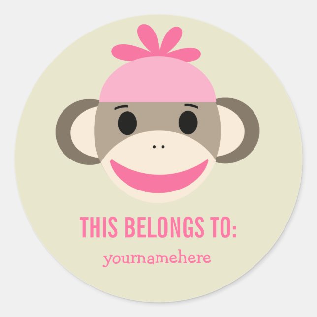 ADESIVO REDONDO ISTO PERTENCE A (Frente)