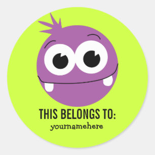 ADESIVO REDONDO ISTO PERTENCE A