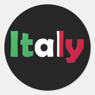 Adesivo Redondo Italia