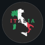 Adesivo Redondo Itália Mapa Italiano Orgulho Orgulho Gift Heritage<br><div class="desc">Itália Mapa Italiano Orgulho Orgulho Gift Heritage Italia Italianos</div>