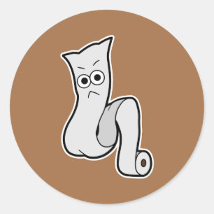 Adesivo Redondo Ittan-momen - Cloth Japonês Roll Yokai