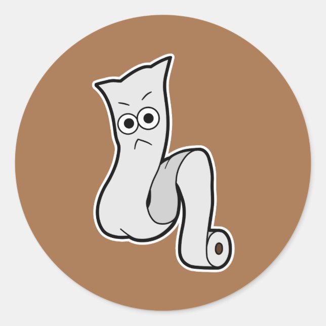 Adesivo Redondo Ittan-momen - Cloth Japonês Roll Yokai (Frente)