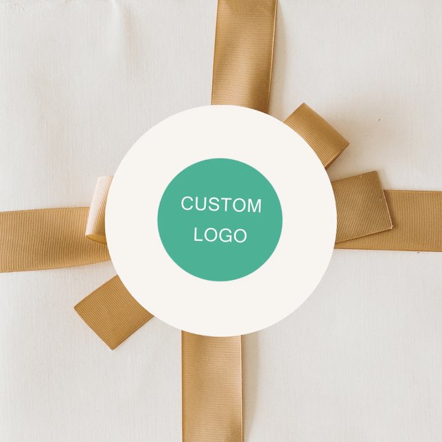 Adesivo Redondo Ivory business company logo (Criador carregado)