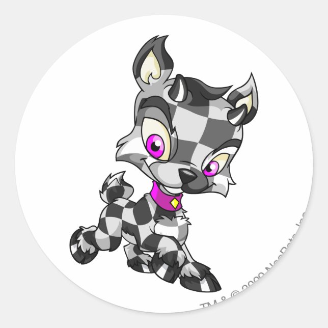 Adesivo Redondo Ixi verificado (Frente)