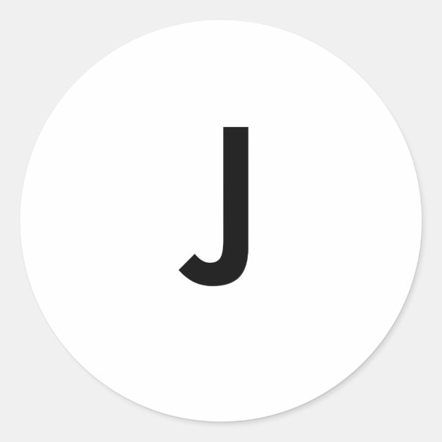 ADESIVO REDONDO J (Frente)