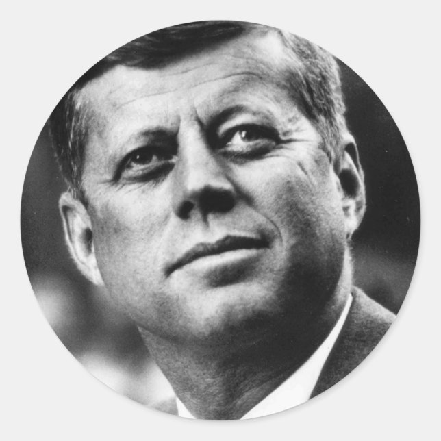 ADESIVO REDONDO J.F.K. (Frente)