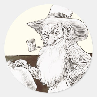 Adesivo Redondo J P Bernard Moonshiner (Sepia)