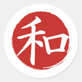 Adesivo Redondo J-Peace