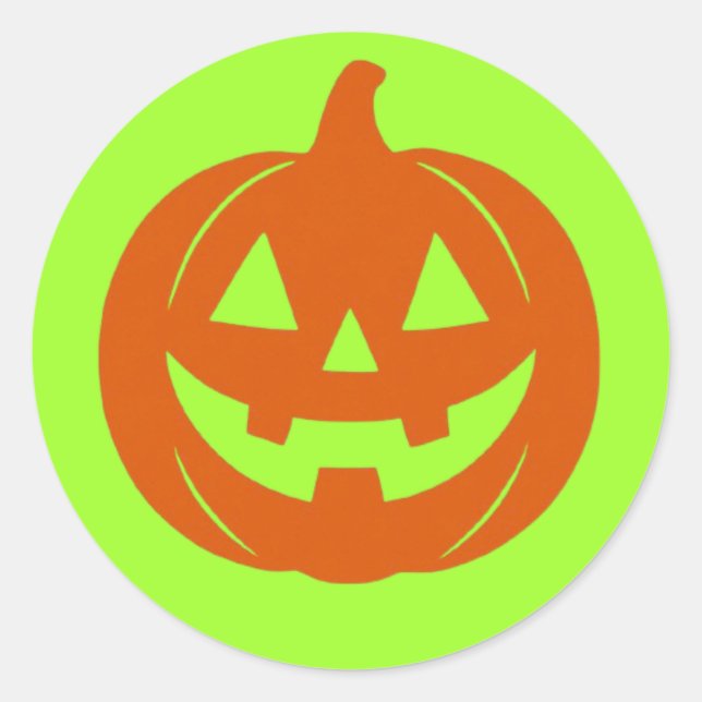 Adesivo Redondo Jack O (Frente)