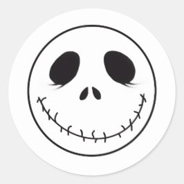 Adesivo Redondo Jack Skellington
