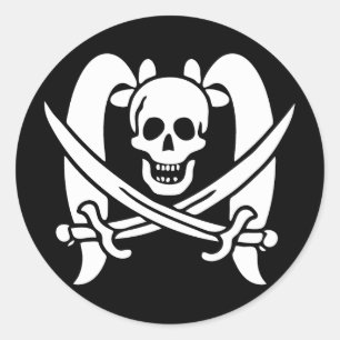 Adesivo Redondo Jackie Rackham