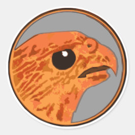 Adesivo Redondo Jagdgeschwader 51 (JG 51) Mölders Insignia